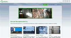 Desktop Screenshot of garcesrecuperacion.com